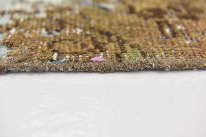 4' x 5' 8 Hand Knotted Ultra Vintage Persian Wool Rug