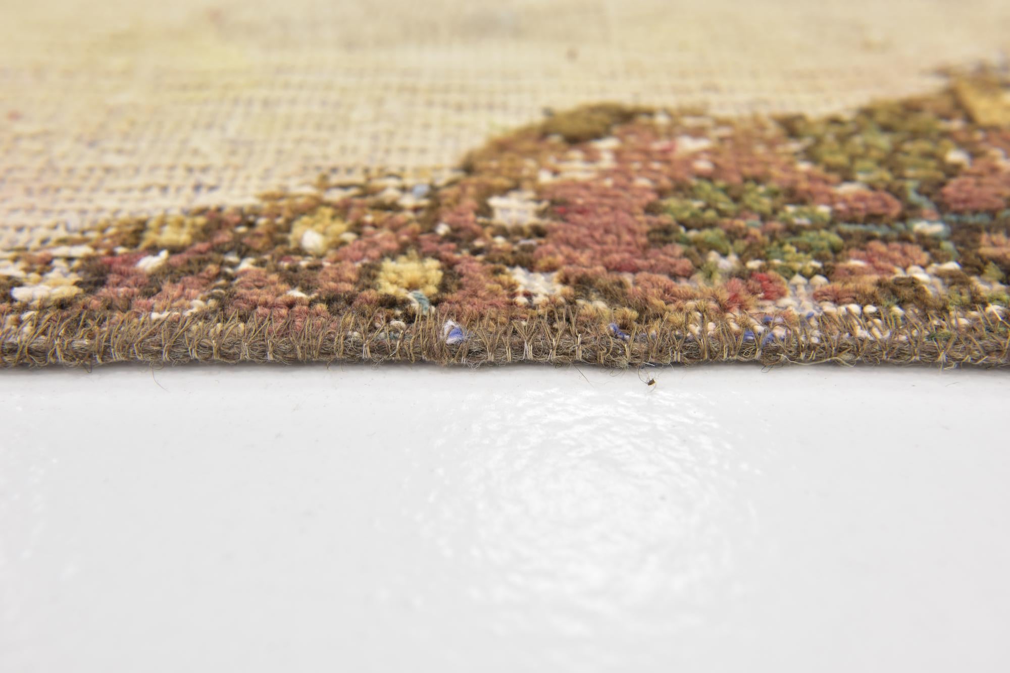 3' x 4' Hand Knotted Ultra Vintage Persian Wool Rug