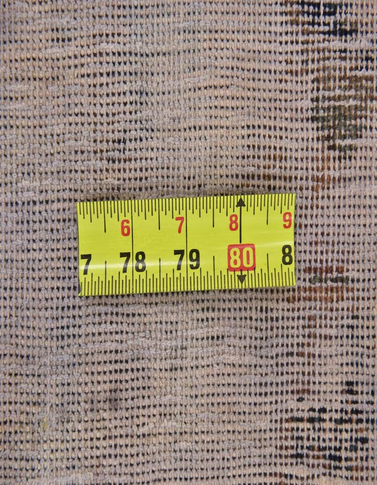 Detail image of 6' 8 x 11'  Hand Knotted Ultra Vintage Persian Wool Rug