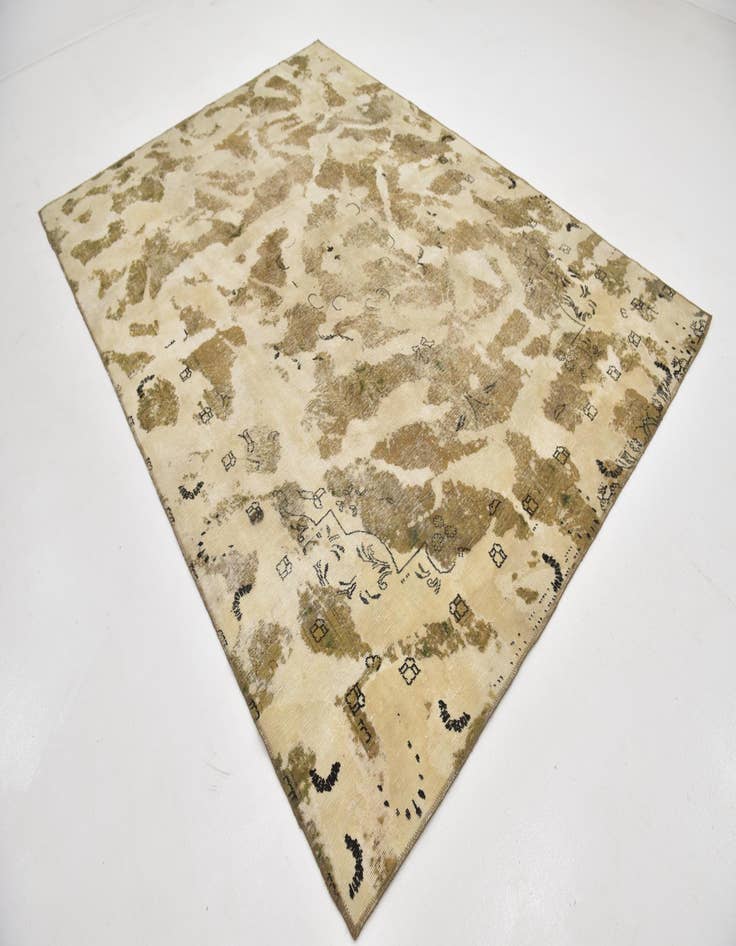 Detail image of 7' 4 x 10' 3  Hand Knotted Ultra Vintage Persian Wool Rug