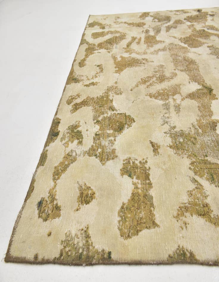 Detail image of 7' 4 x 10' 3  Hand Knotted Ultra Vintage Persian Wool Rug