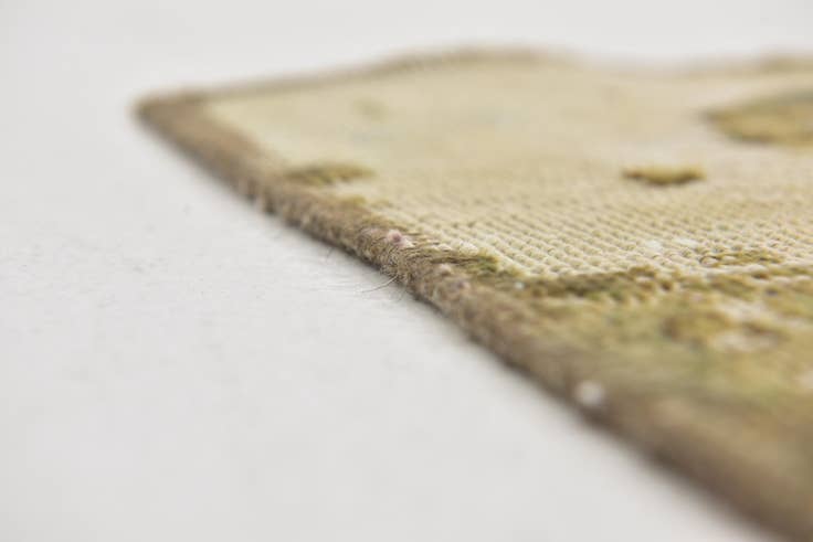 Detail image of 7' 4 x 10' 3 Hand Knotted Ultra Vintage Persian Wool Rug