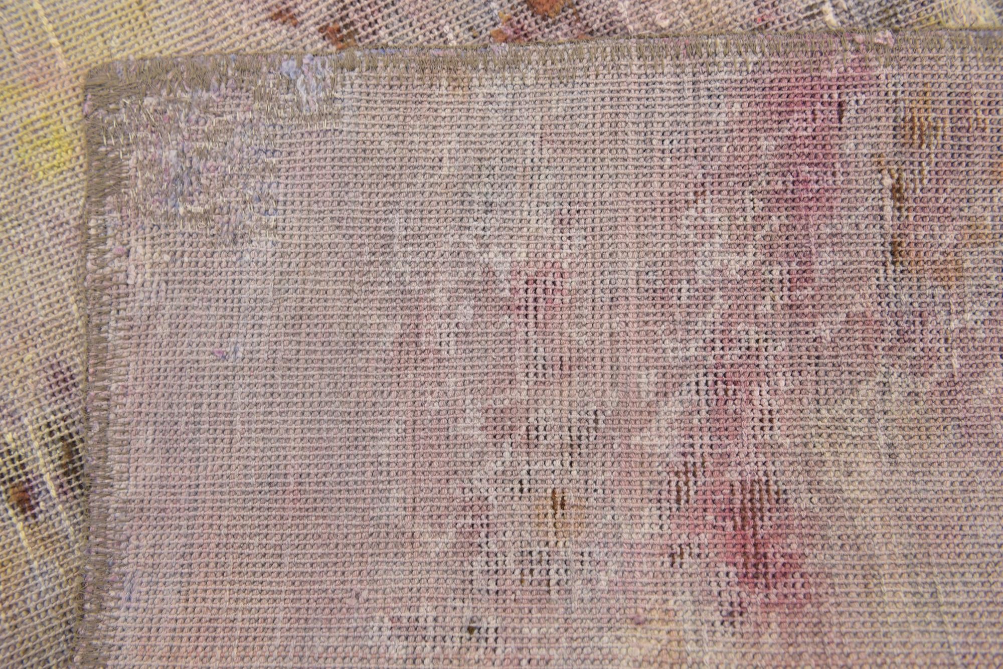 3' 5 x 5' 5 Hand Knotted Ultra Vintage Persian Wool Rug