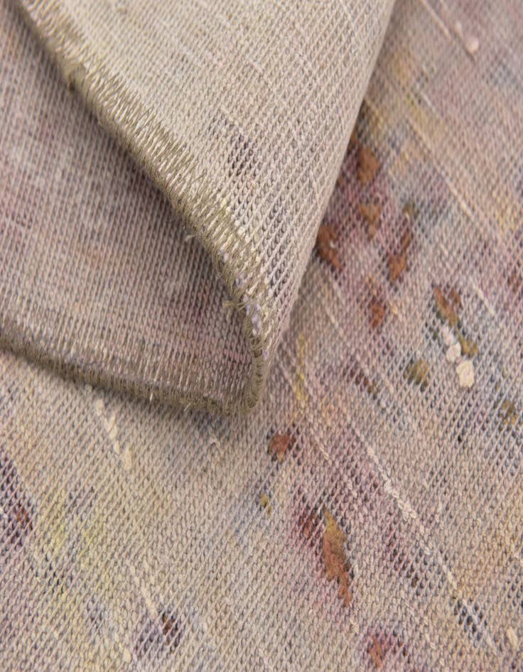 Detail image of 3' 5 x 5' 5  Hand Knotted Ultra Vintage Persian Wool Rug