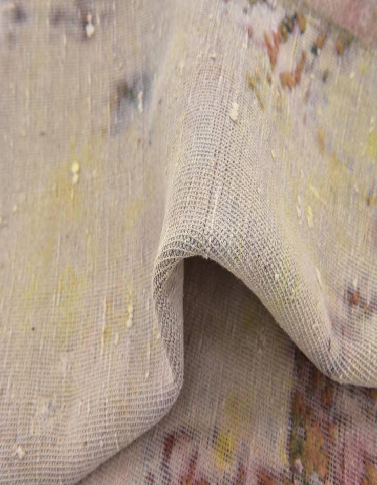 Detail image of 3' 5 x 5' 5  Hand Knotted Ultra Vintage Persian Wool Rug