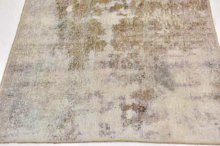 3' 5 x 4' 5 Hand Knotted Ultra Vintage Persian Wool Rug