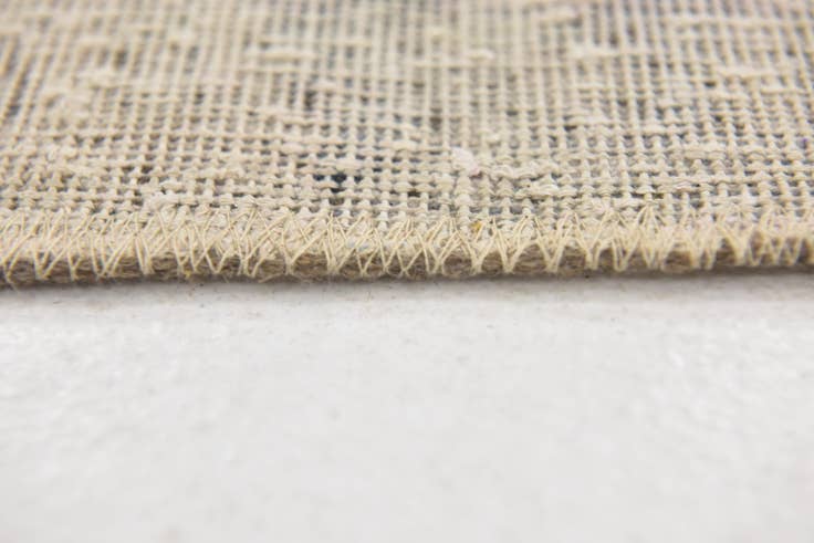 Detail image of 3' 5 x 4' 5 Hand Knotted Ultra Vintage Persian Wool Rug