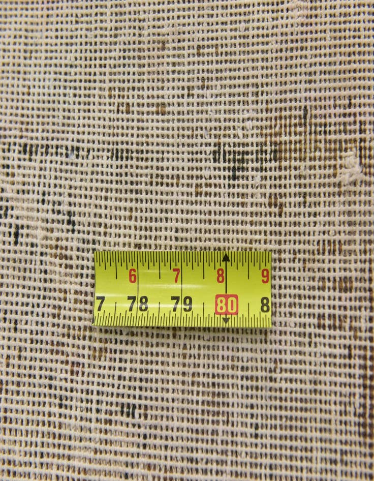 Detail image of 3' 5 x 4' 5  Hand Knotted Ultra Vintage Persian Wool Rug