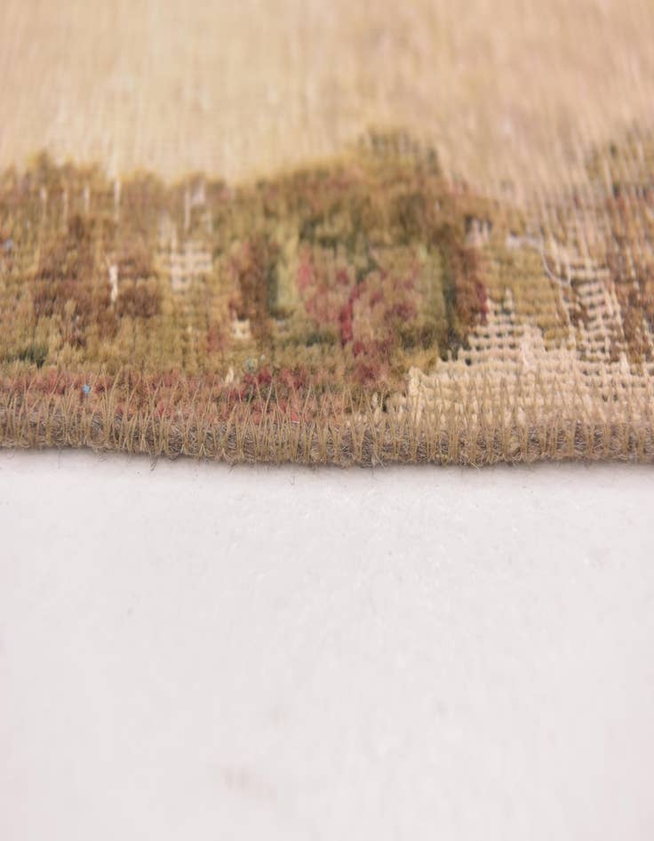 Detail image of 2' 8 x 5'  Hand Knotted Ultra Vintage Persian Wool Rug