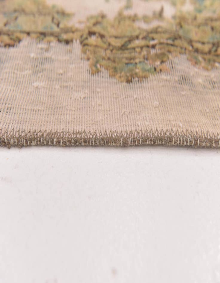 Detail image of 3' x 4' 8  Hand Knotted Ultra Vintage Persian Wool Rug