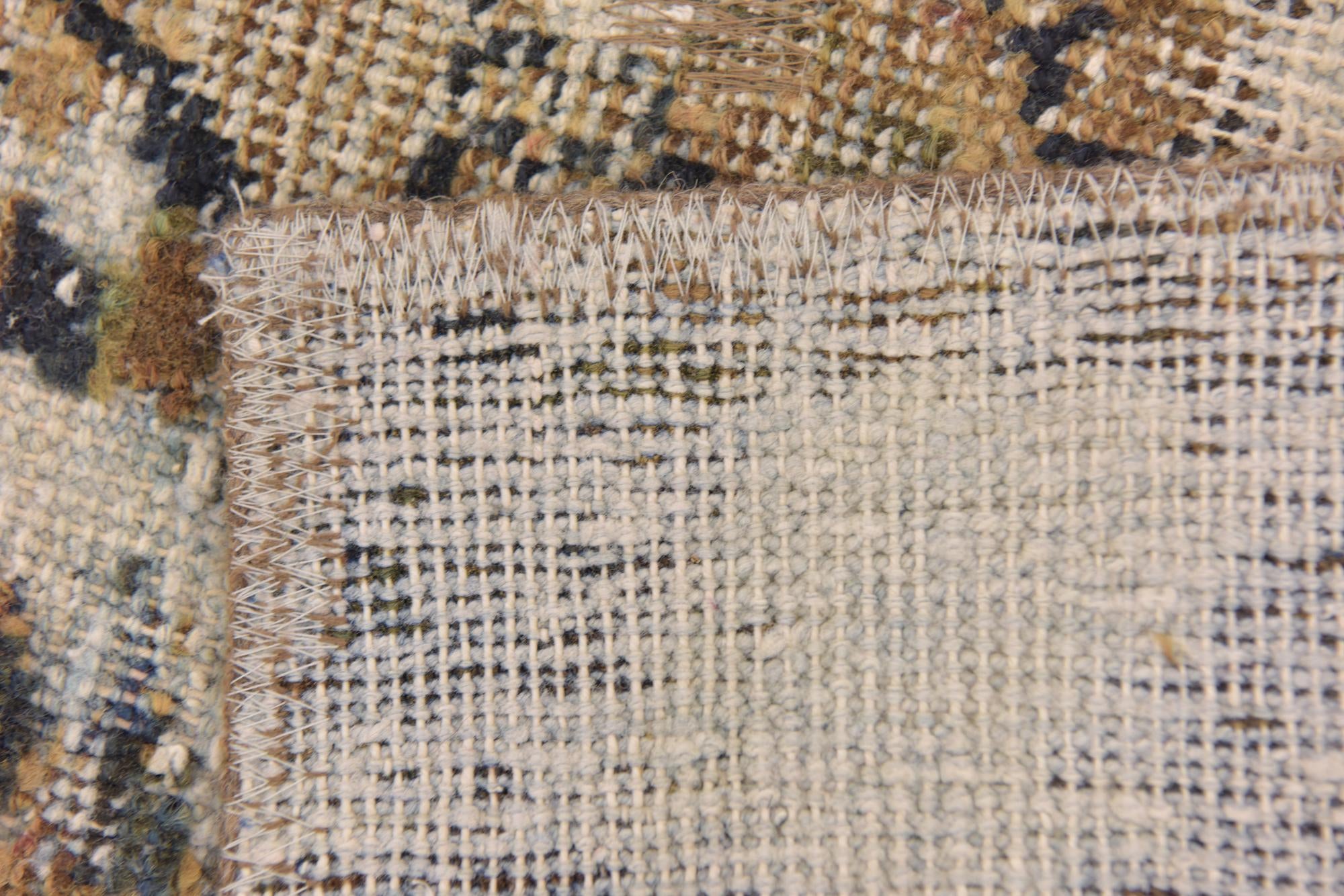 4' x 5' 6 Hand Knotted Ultra Vintage Persian Wool Rug