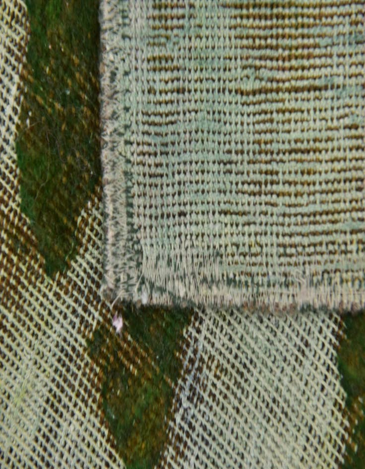 Detail image of 9' 6 x 12' 3  Hand Knotted Ultra Vintage Persian Wool Rug