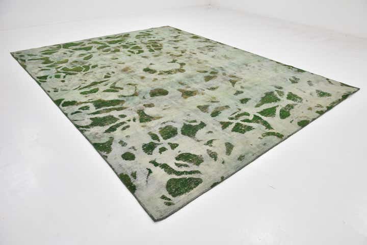 9' 6 x 12' 3 Hand Knotted Ultra Vintage Persian Wool Rug