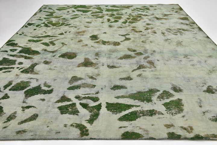 9' 6 x 12' 3 Hand Knotted Ultra Vintage Persian Wool Rug