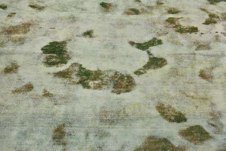 9' 6 x 12' 3 Hand Knotted Ultra Vintage Persian Wool Rug