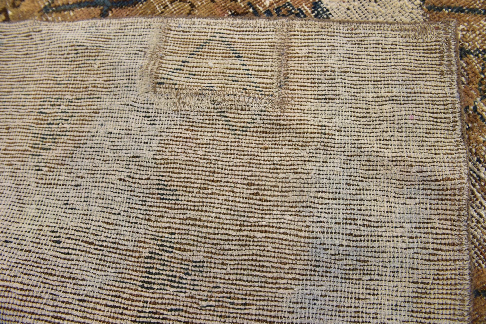 3' 2 x 4' 9 Hand Knotted Ultra Vintage Persian Wool Rug