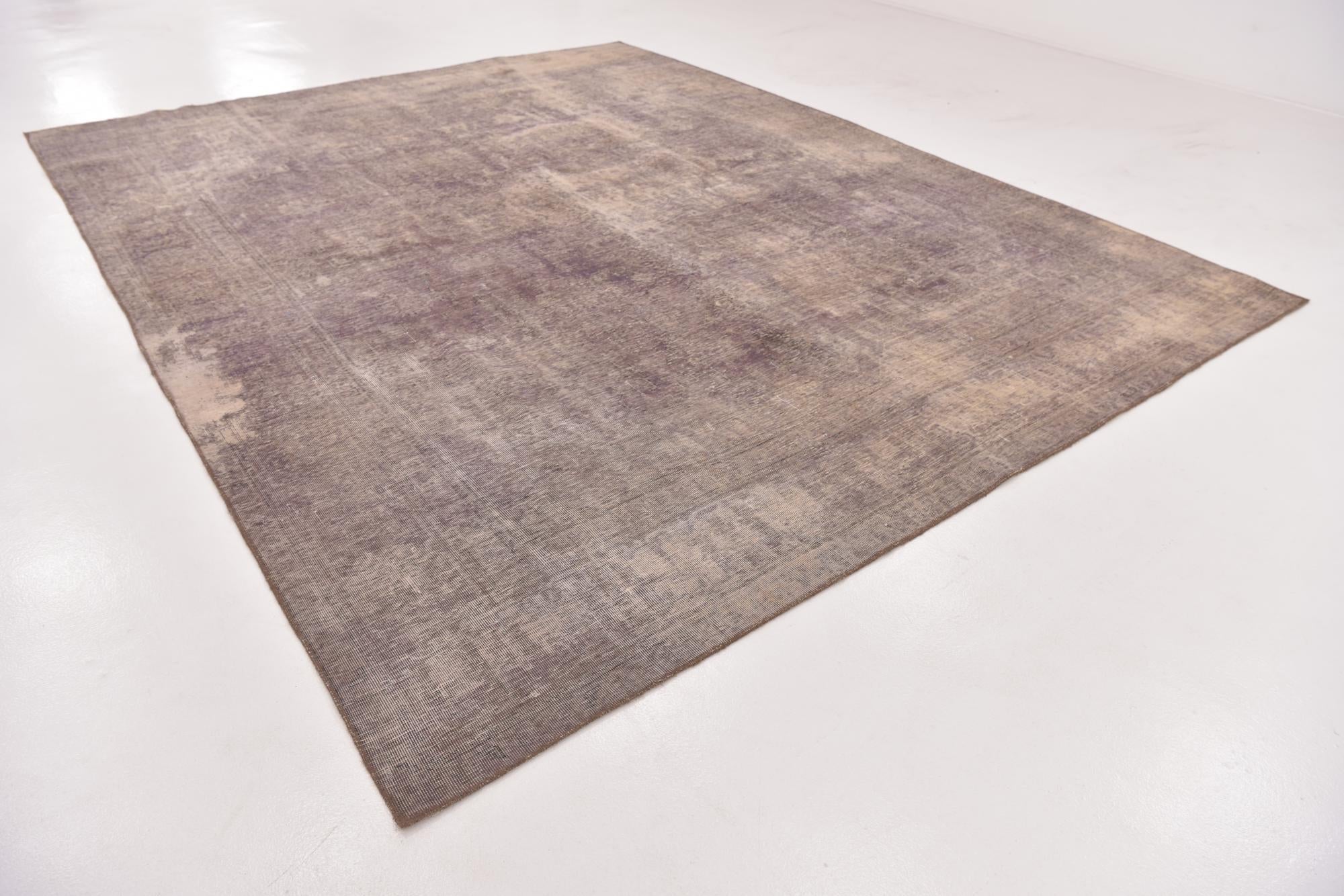 9' 7 x 12' 3 Hand Knotted Ultra Vintage Persian Wool Rug