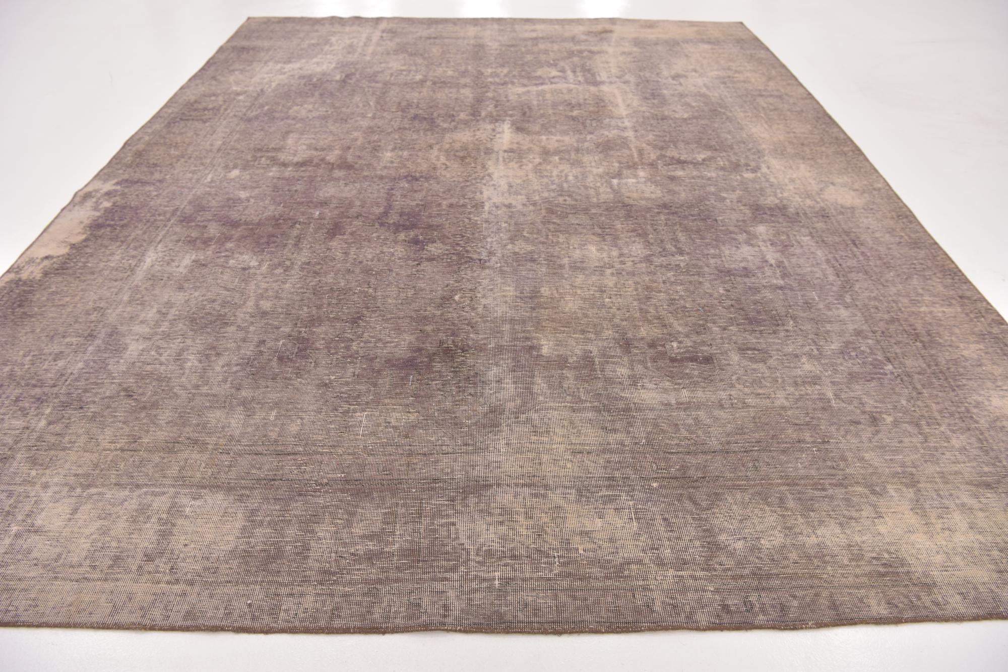 9' 7 x 12' 3 Hand Knotted Ultra Vintage Persian Wool Rug