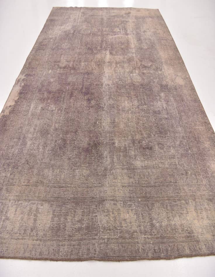 Detail image of 9' 7 x 12' 3  Hand Knotted Ultra Vintage Persian Wool Rug