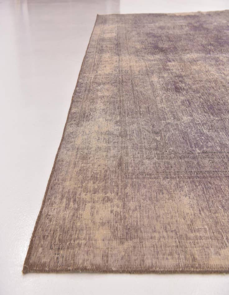 Detail image of 9' 7 x 12' 3  Hand Knotted Ultra Vintage Persian Wool Rug