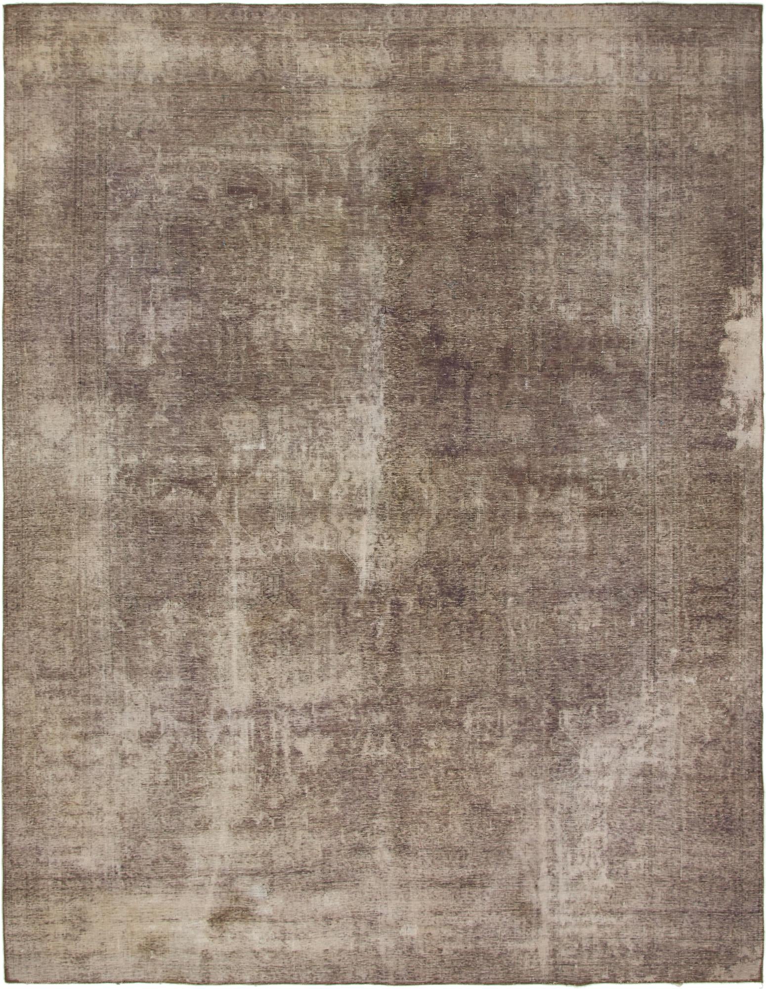 9' 7 x 12' 3 Hand Knotted Ultra Vintage Persian Wool Rug