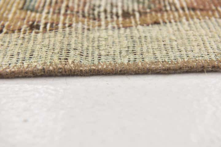 6' 10 x 9' 6 Hand Knotted Ultra Vintage Persian Wool Rug