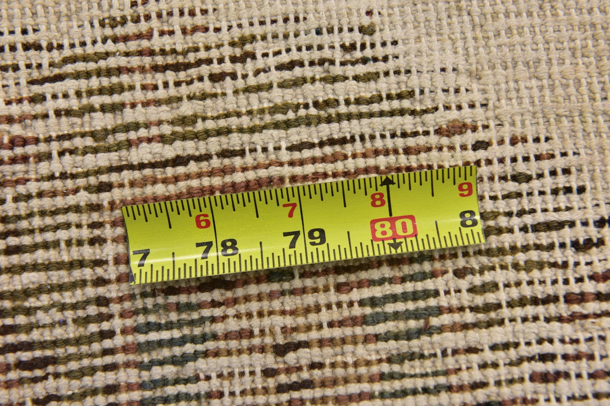 6' 10 x 9' 6 Hand Knotted Ultra Vintage Persian Wool Rug