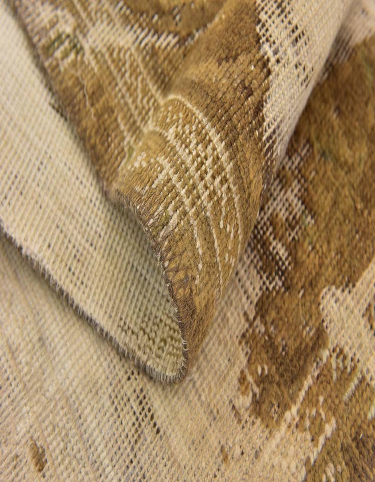 Detail image of 3' x 4' 2  Hand Knotted Ultra Vintage Persian Wool Rug