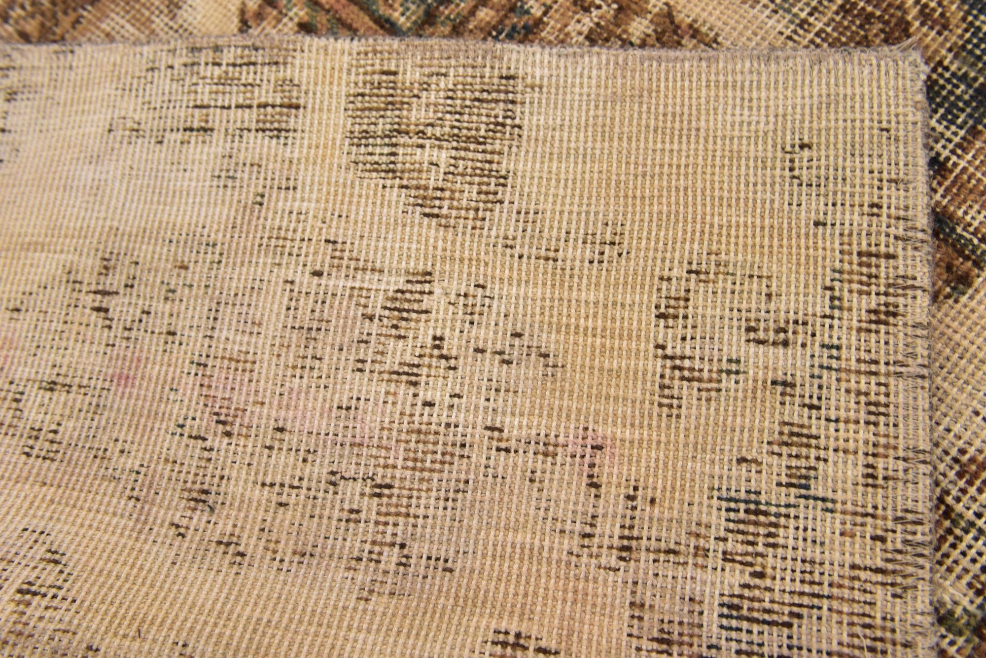 3' x 5' 9 Hand Knotted Ultra Vintage Persian Wool Rug