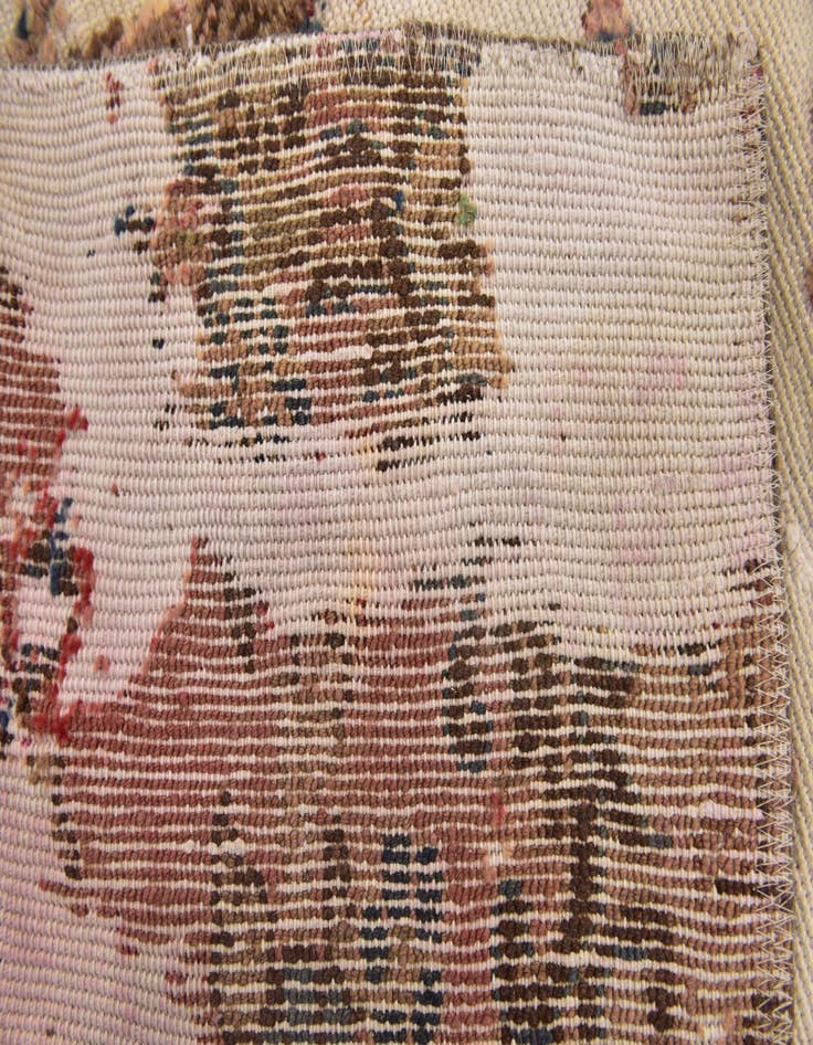 Detail image of 2' 8 x 4' 9  Hand Knotted Ultra Vintage Persian Wool Rug