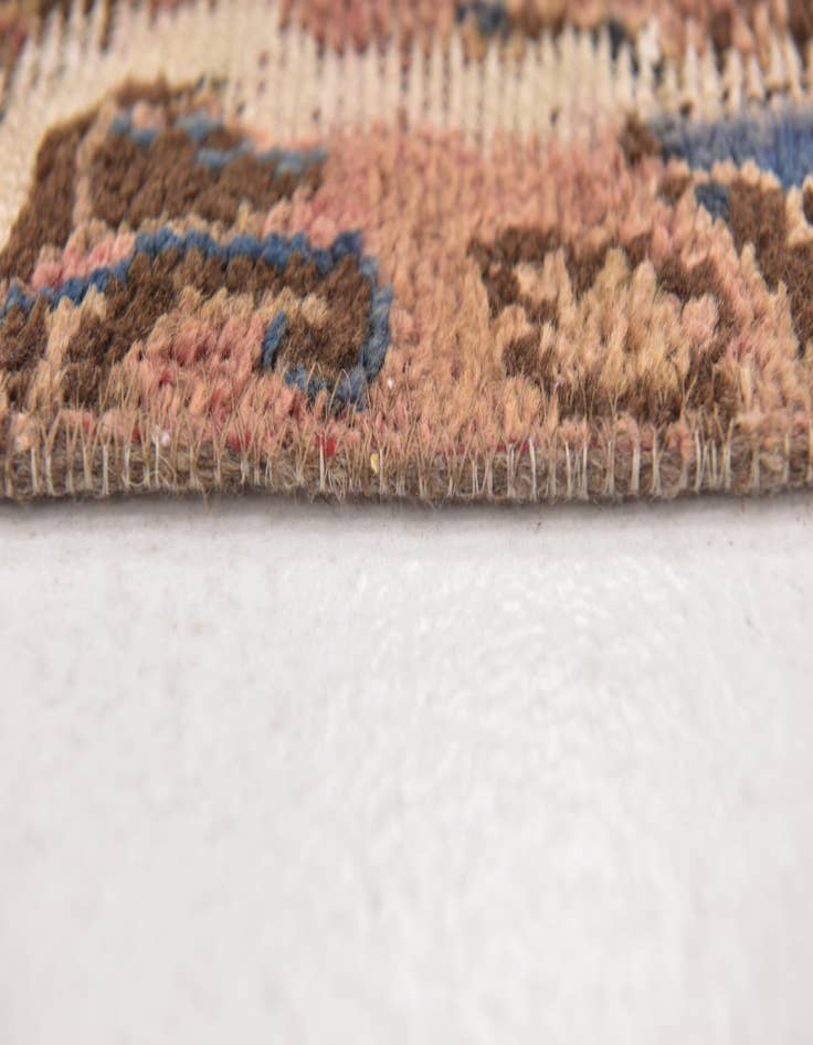 Detail image of 2' 8 x 4' 9  Hand Knotted Ultra Vintage Persian Wool Rug