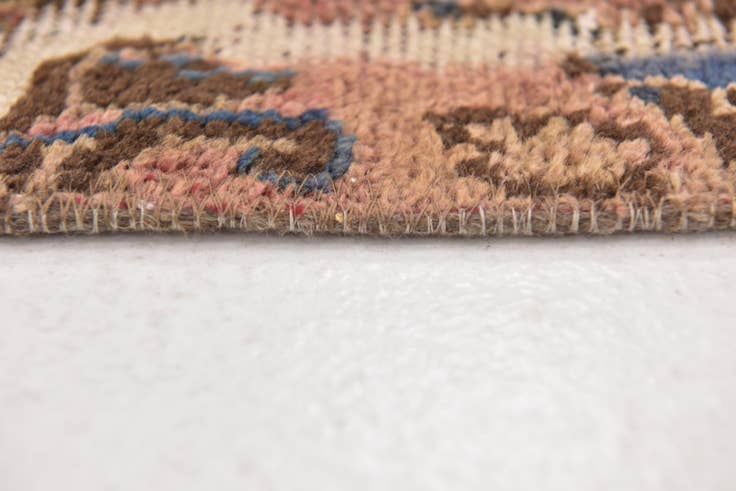 Detail image of 2' 8 x 4' 9 Hand Knotted Ultra Vintage Persian Wool Rug