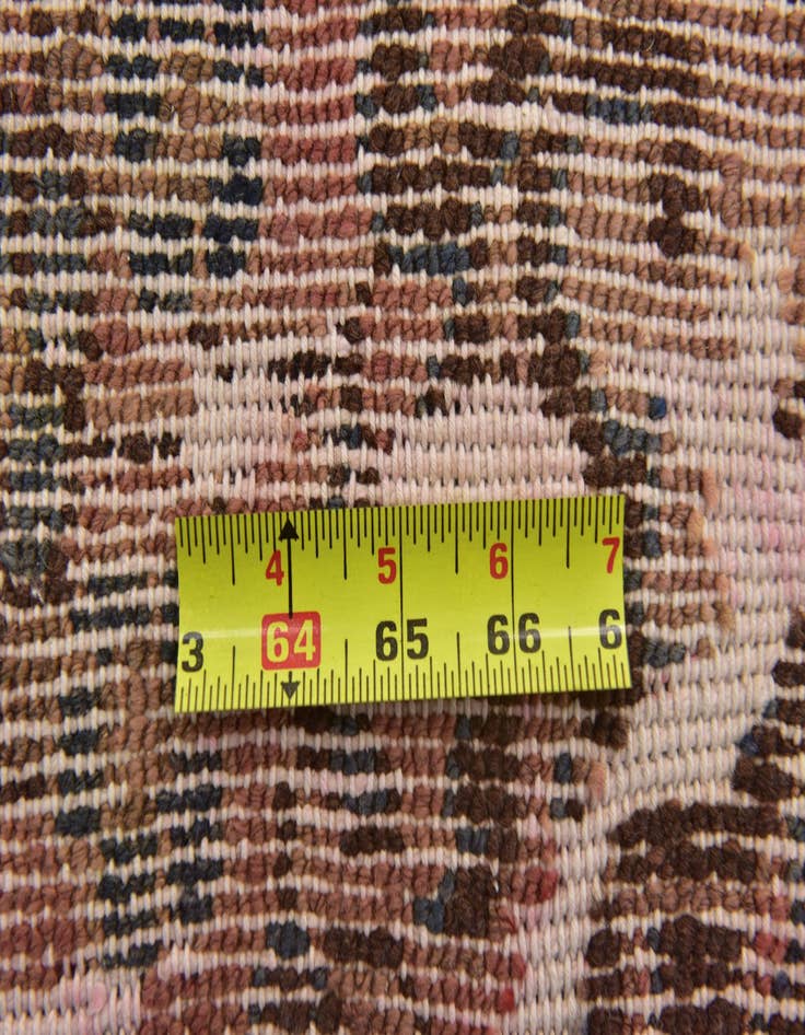 Detail image of 2' 8 x 4' 9  Hand Knotted Ultra Vintage Persian Wool Rug