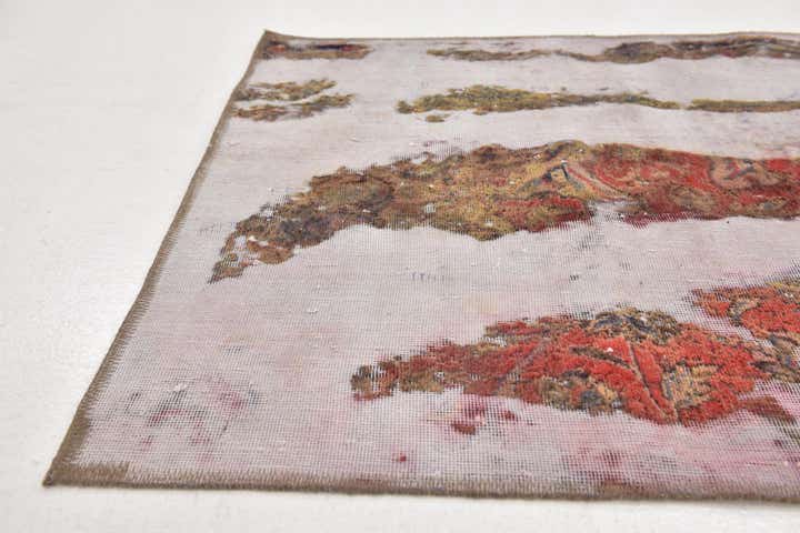 3' x 5' 4 Hand Knotted Ultra Vintage Persian Wool Rug