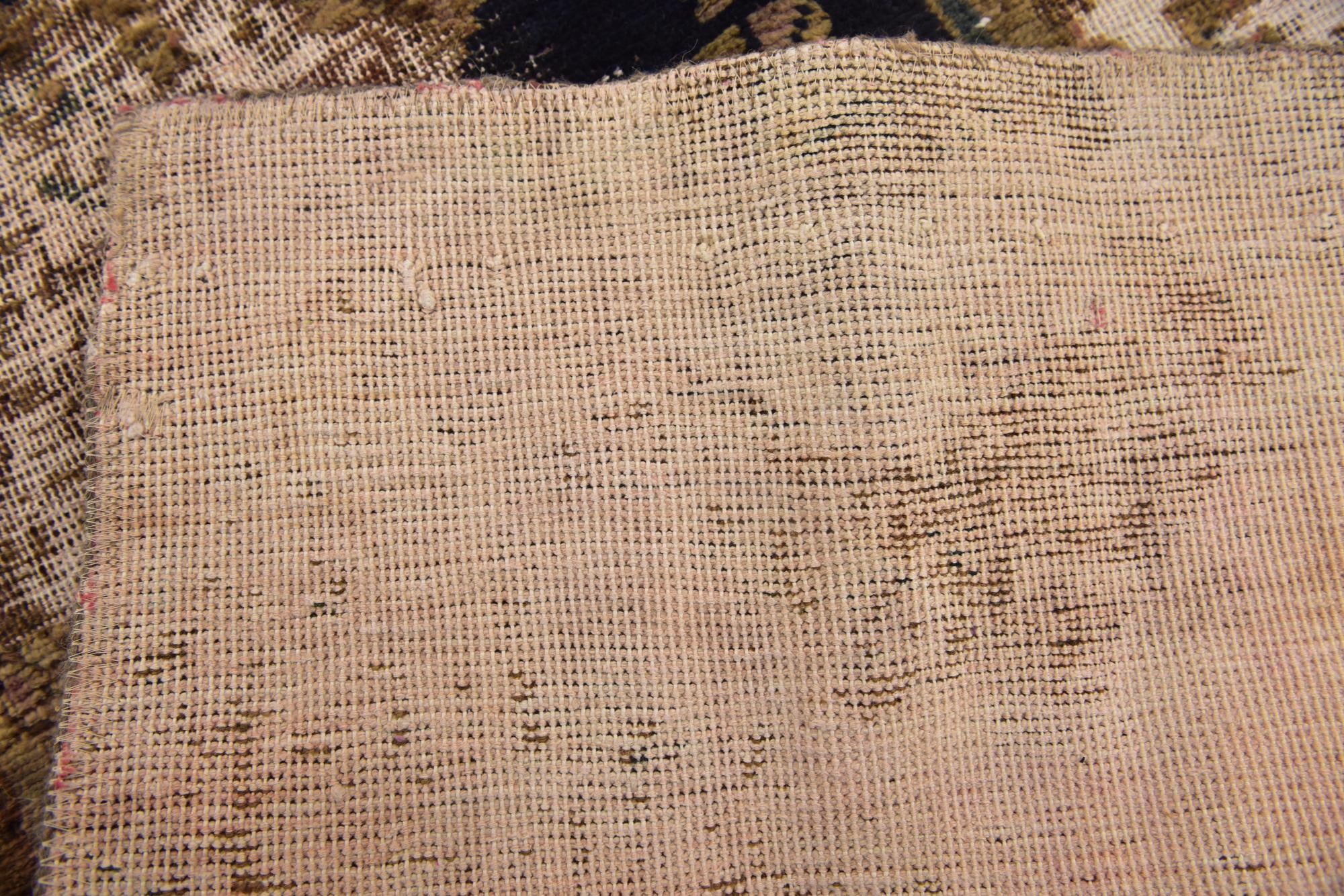 3' 9 x 6' Hand Knotted Ultra Vintage Persian Wool Rug