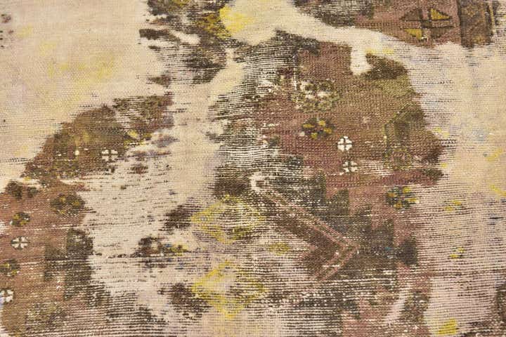 3' x 4' 4 Hand Knotted Ultra Vintage Persian Wool Rug