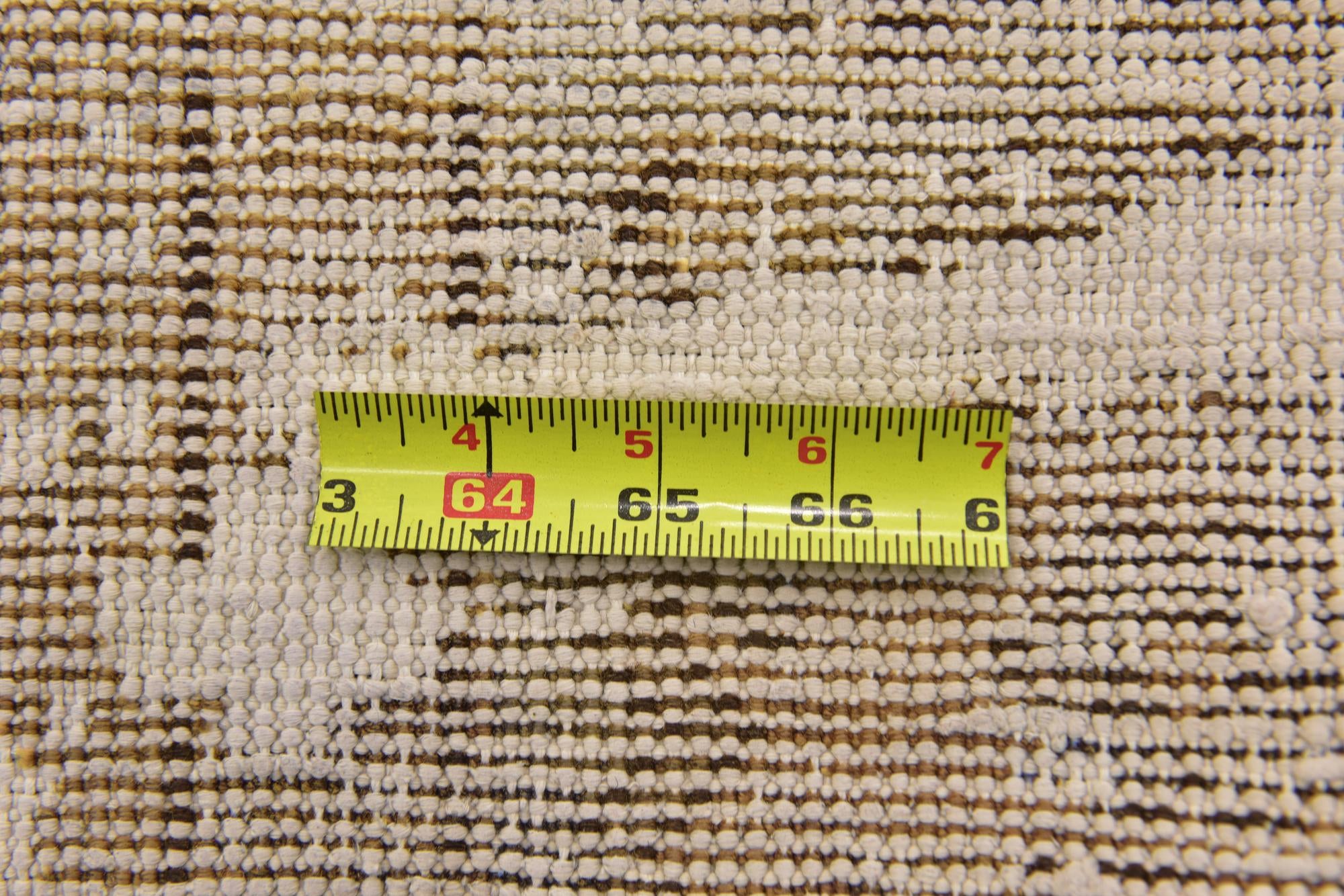4' 6 x 6' 2 Hand Knotted Ultra Vintage Persian Wool Rug