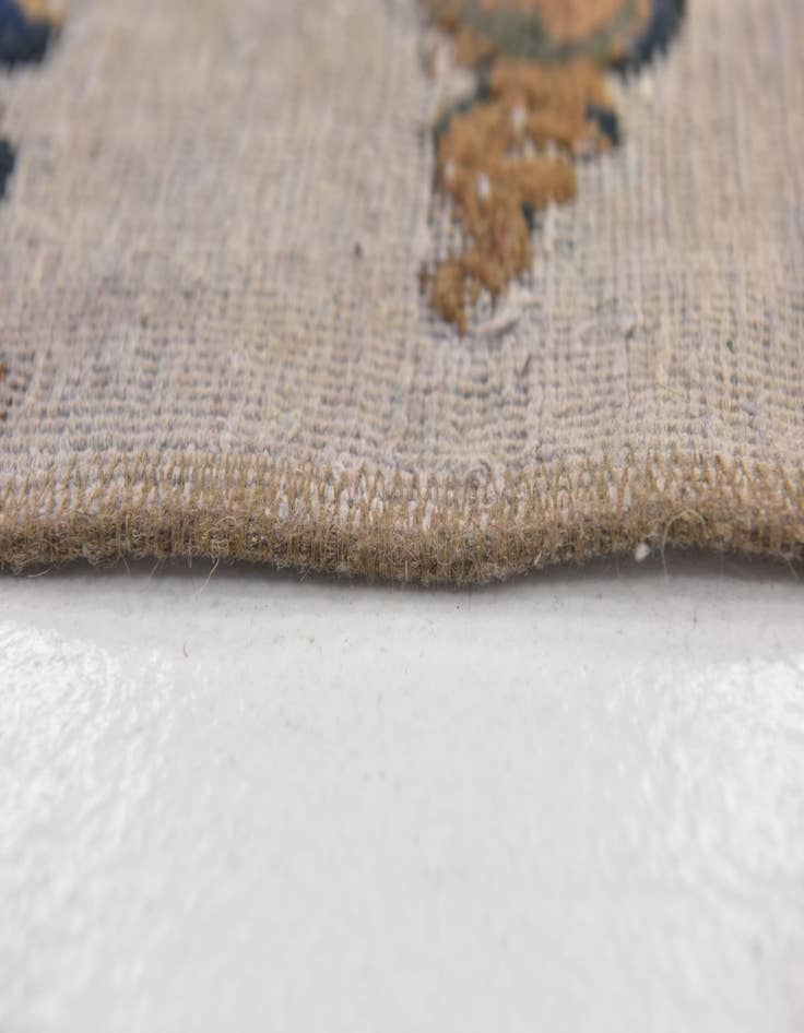 Detail image of 6' 7 x 8' 3  Hand Knotted Ultra Vintage Persian Wool Rug