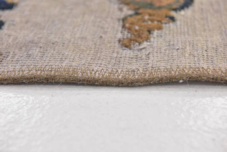 Detail image of 6' 7 x 8' 3 Hand Knotted Ultra Vintage Persian Wool Rug