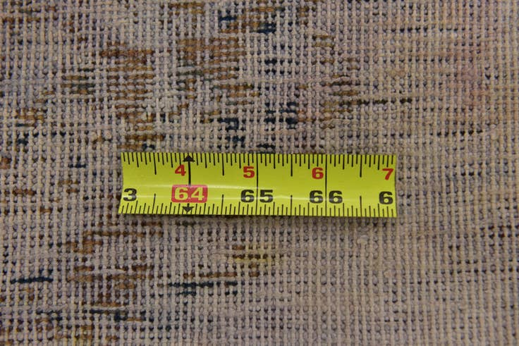 Detail image of 6' 7 x 8' 3 Hand Knotted Ultra Vintage Persian Wool Rug