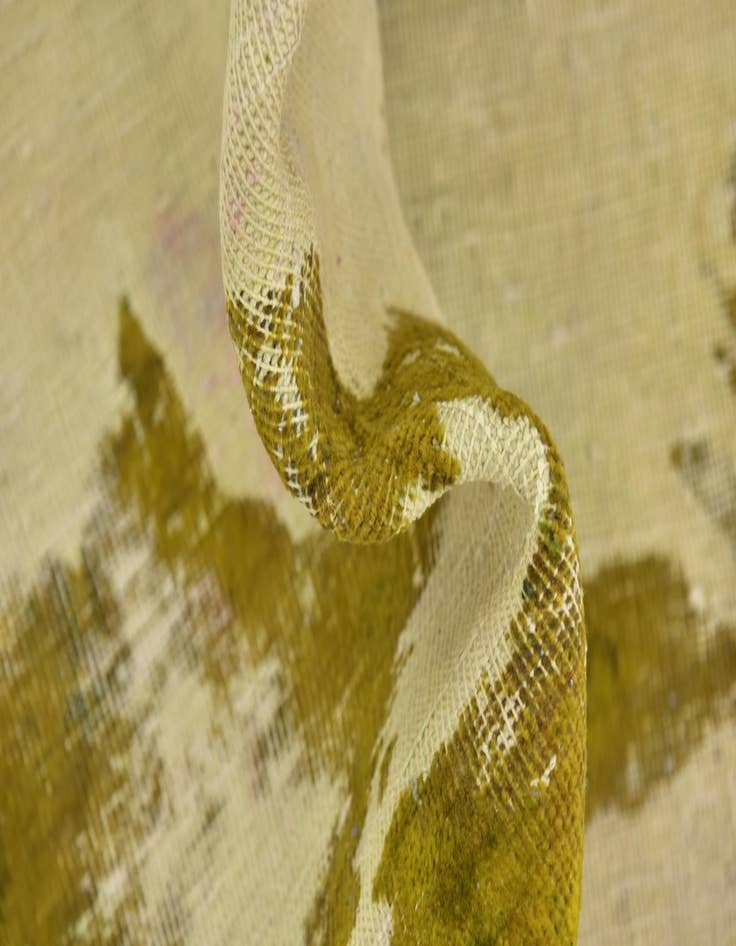 Detail image of 7' 6 x 11' 7  Hand Knotted Ultra Vintage Persian Wool Rug