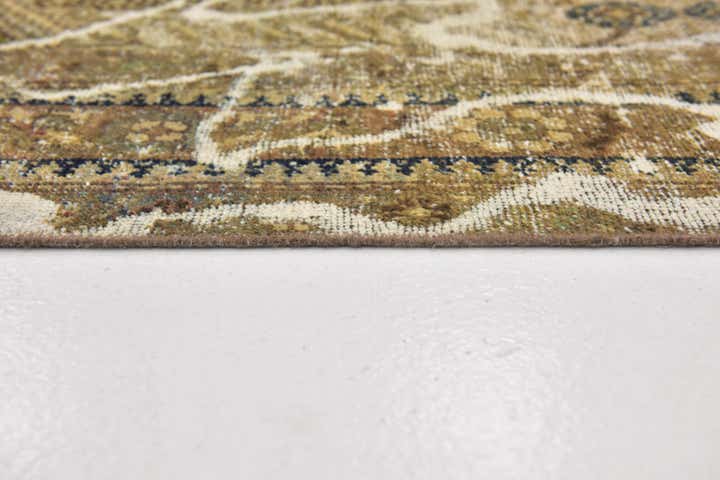 6' 8 x 9' 6 Hand Knotted Ultra Vintage Persian Wool Rug