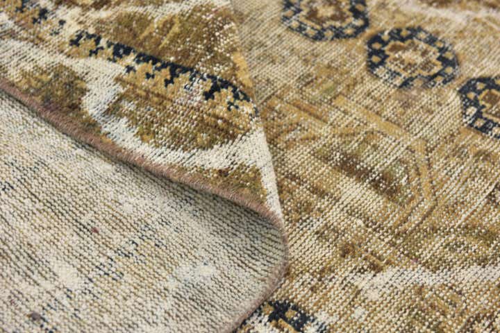 6' 8 x 9' 6 Hand Knotted Ultra Vintage Persian Wool Rug
