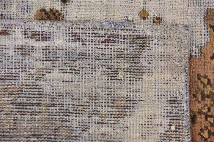 6' x 9' 3 Hand Knotted Ultra Vintage Persian Wool Rug