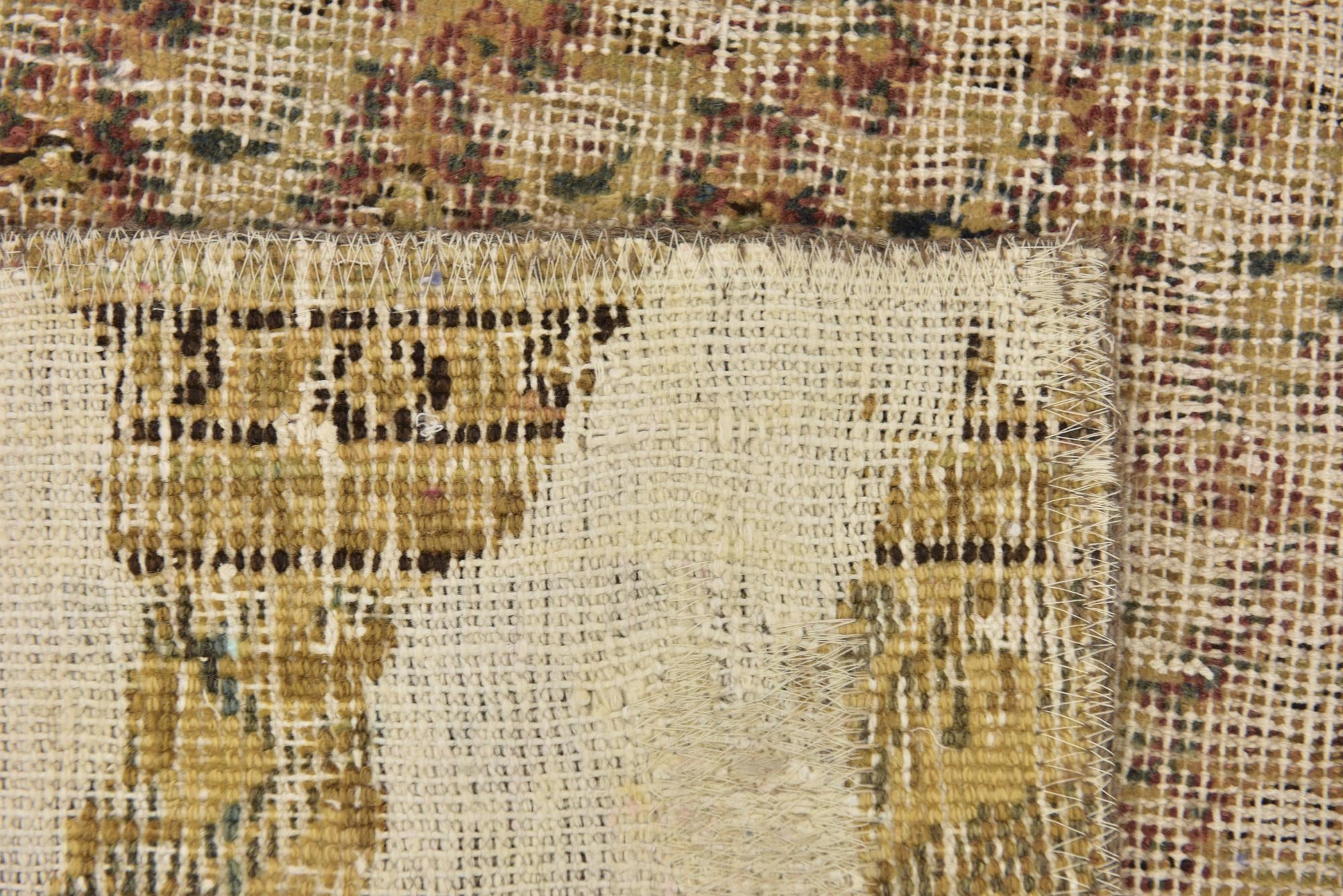 7' 2 x 11' 2 Hand Knotted Ultra Vintage Persian Wool Rug