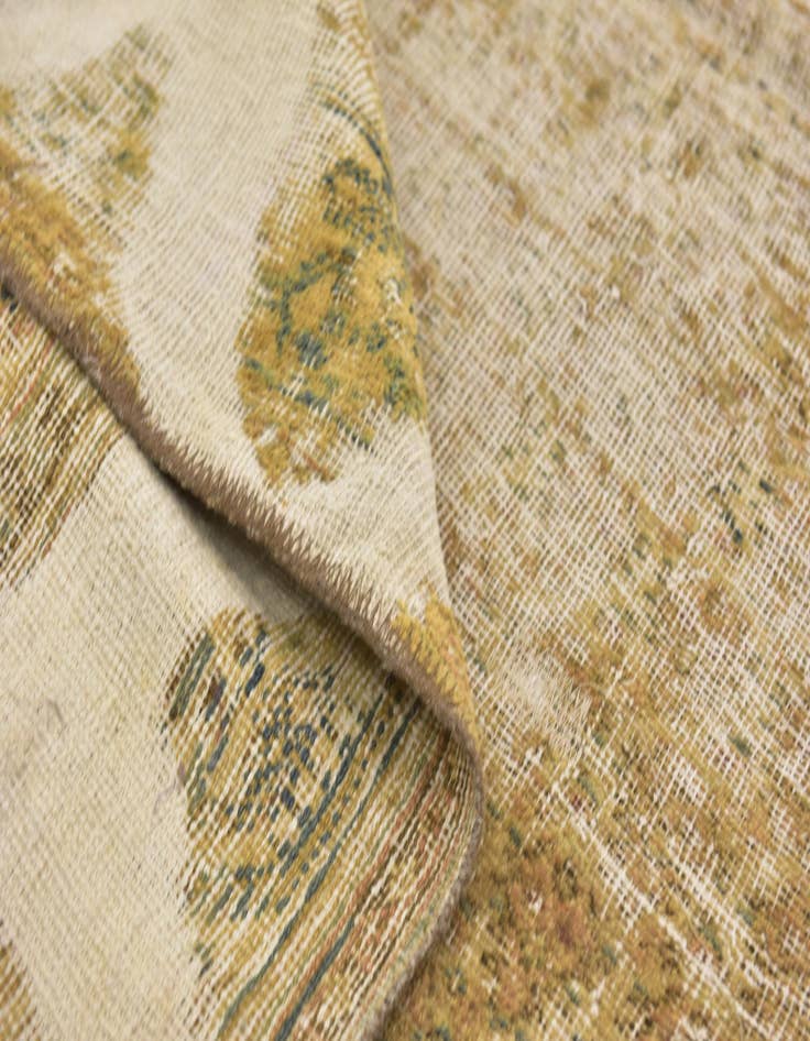 Detail image of 7' 2 x 11' 2  Hand Knotted Ultra Vintage Persian Wool Rug