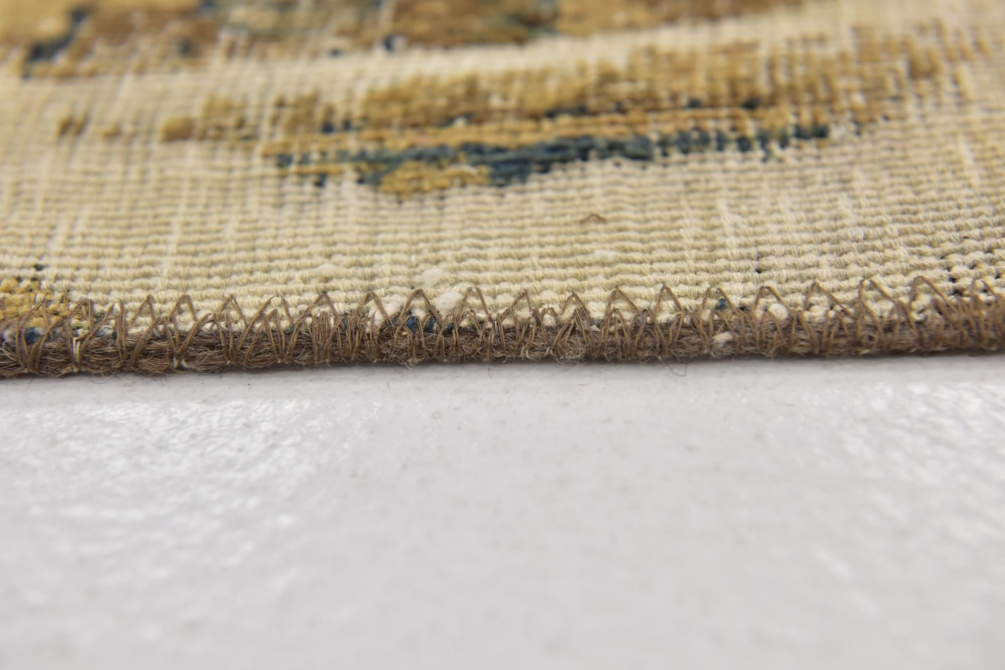 5' 10 x 8' 10 Hand Knotted Ultra Vintage Persian Wool Rug