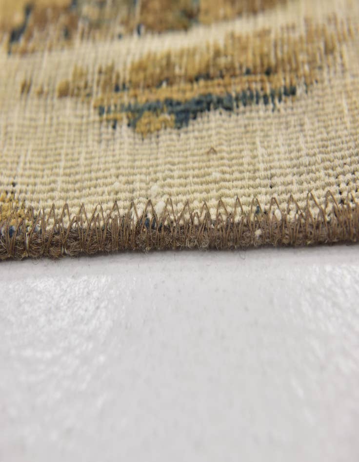 Detail image of 5' 10 x 8' 10  Hand Knotted Ultra Vintage Persian Wool Rug