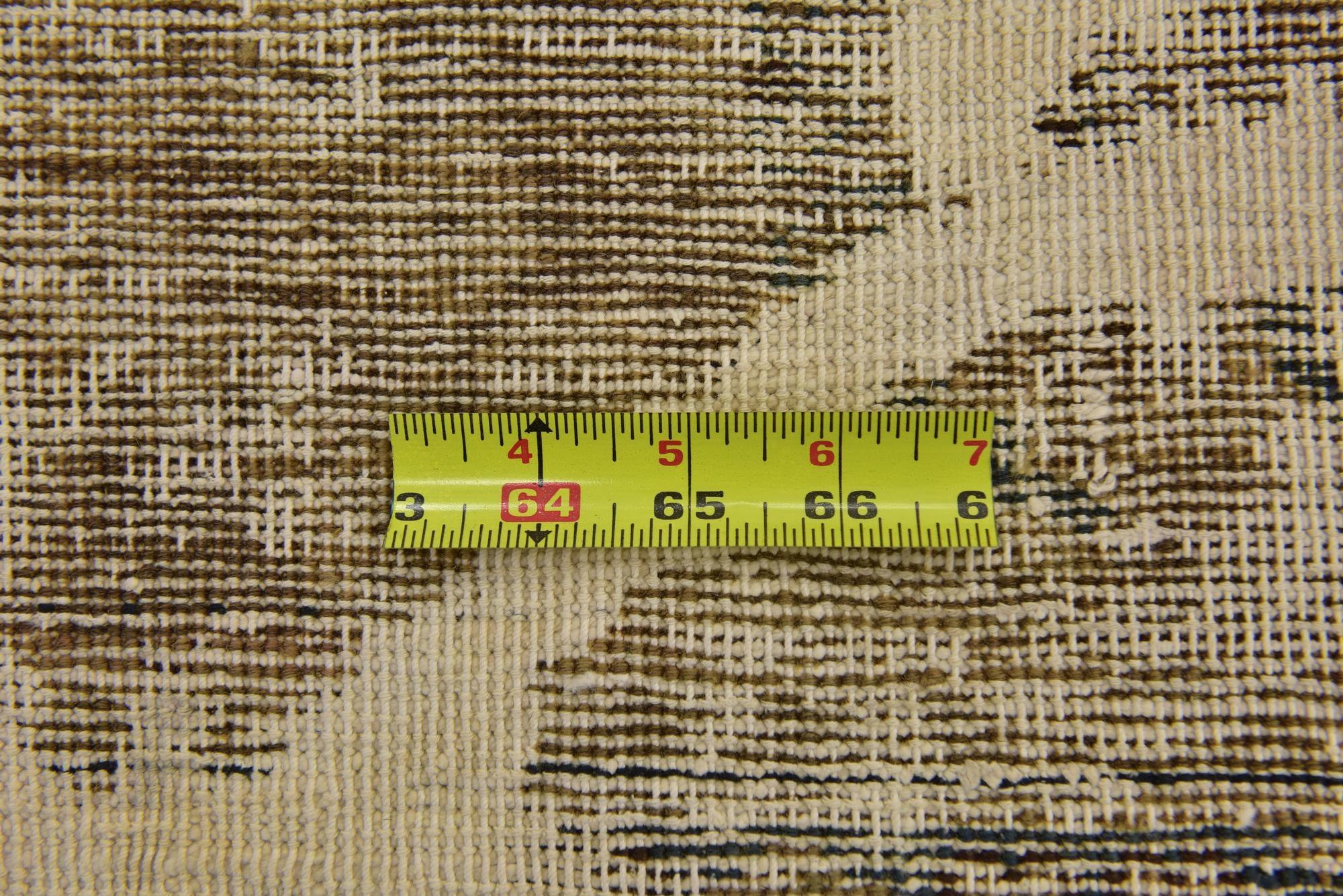5' 10 x 8' 10 Hand Knotted Ultra Vintage Persian Wool Rug