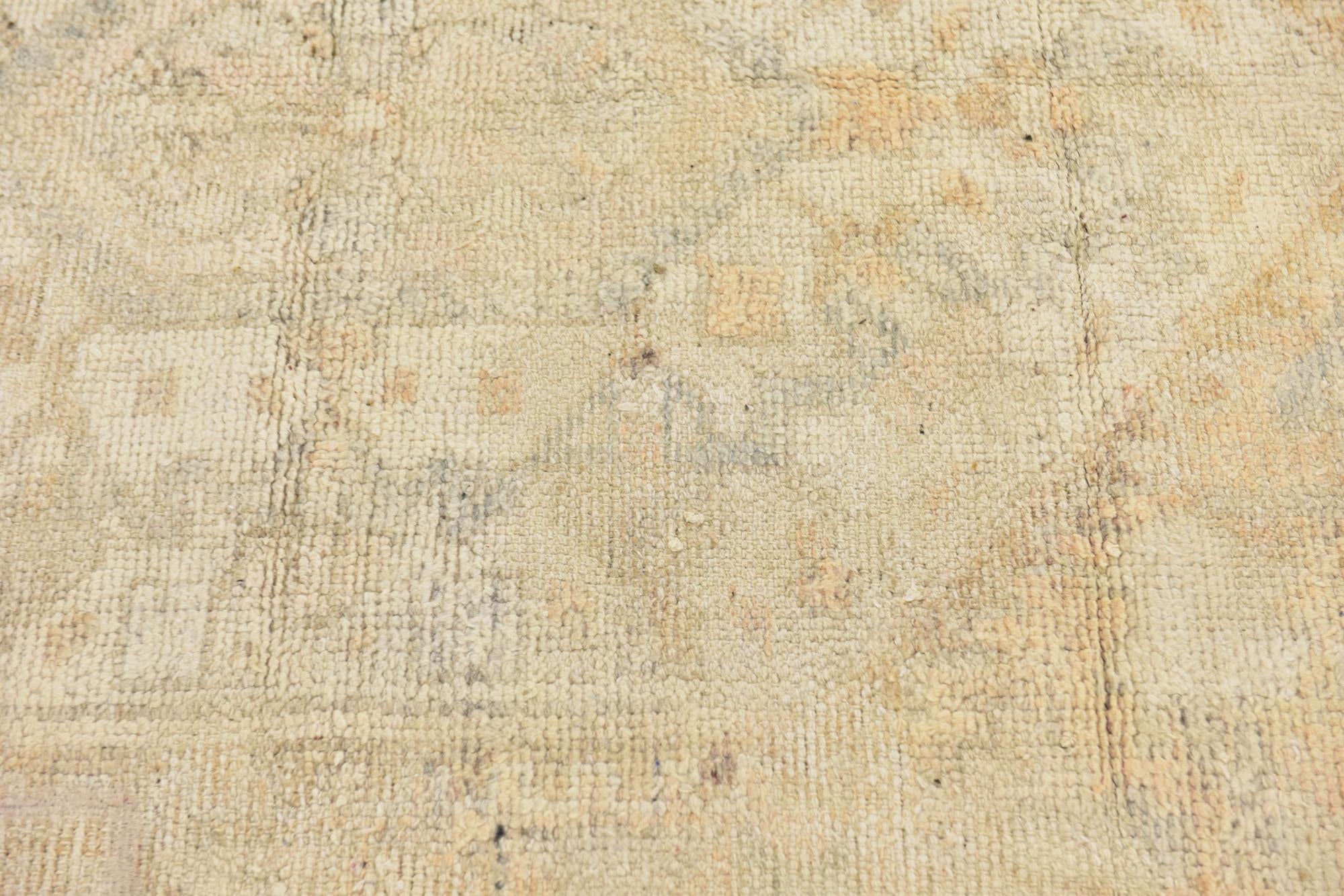 4' 3 x 6' Hand Knotted Ultra Vintage Persian Wool Rug